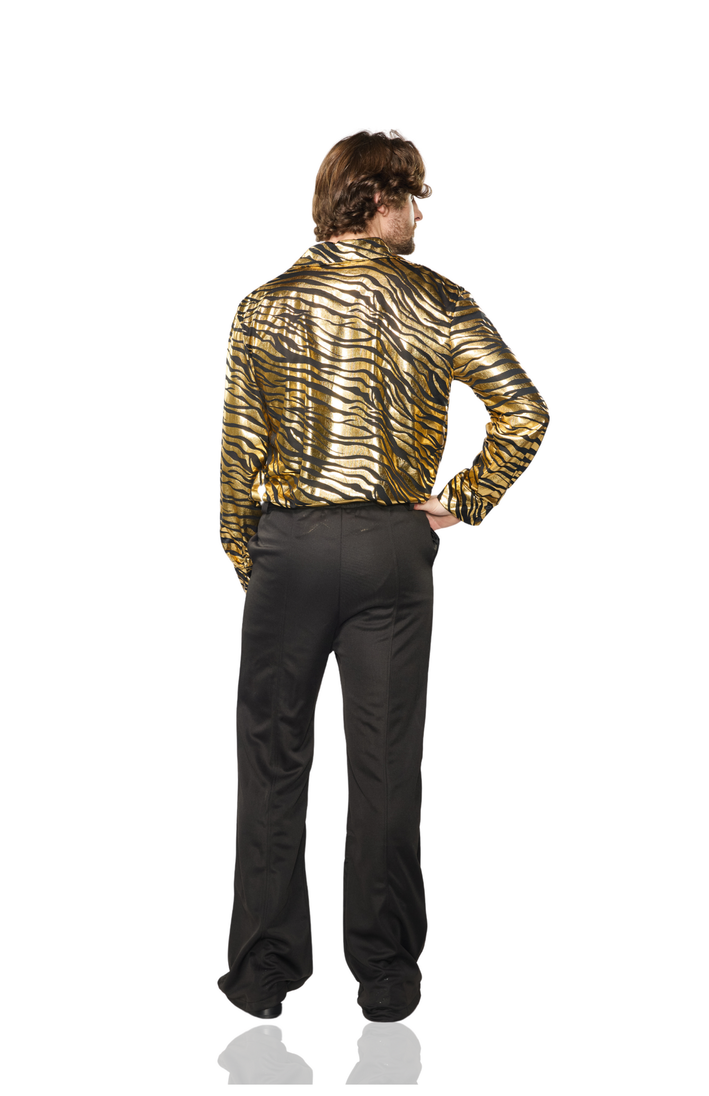 Gold Tiger Disco Shirt