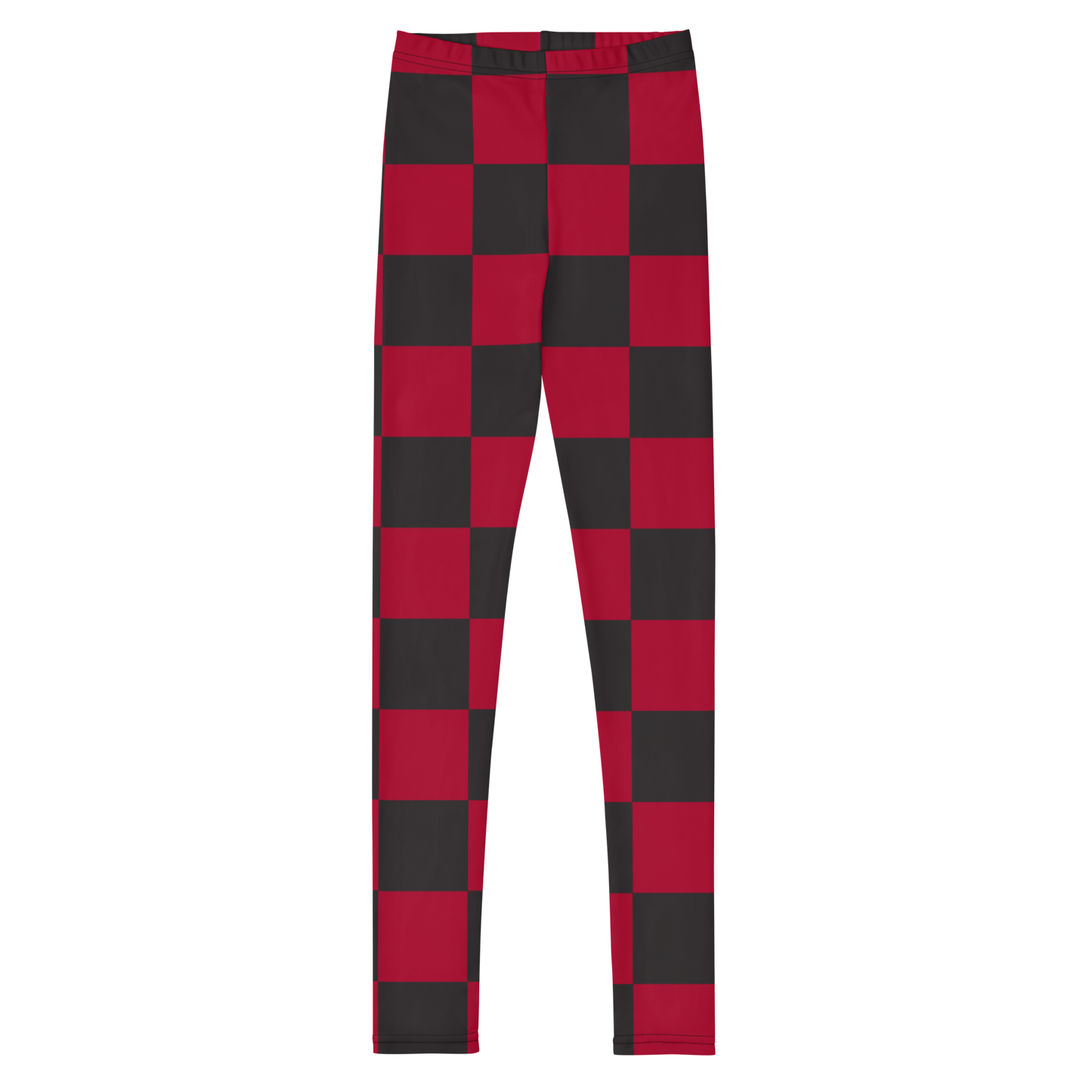 Red Checker- Youth Leggings