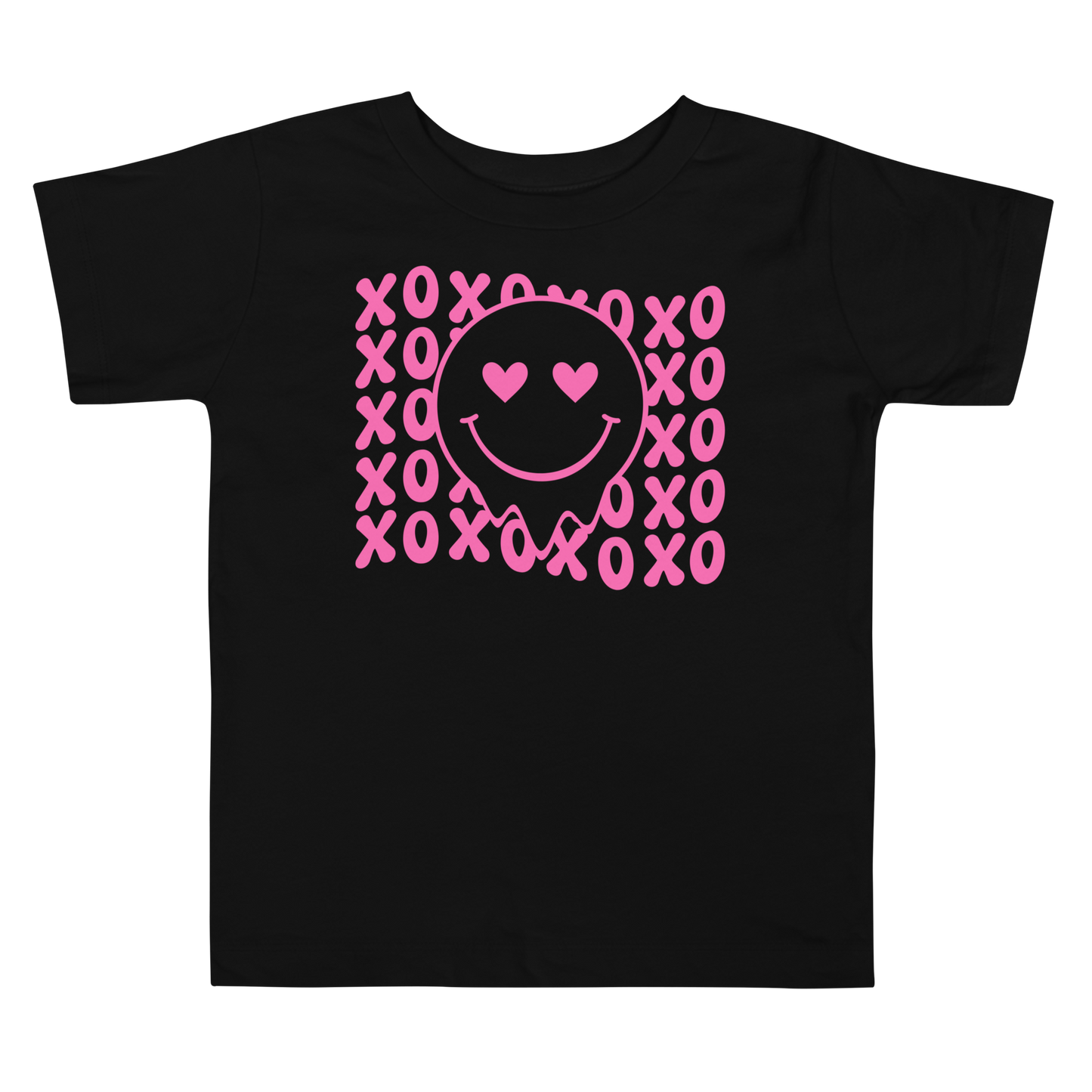 XO Smiley Face Toddler Tee