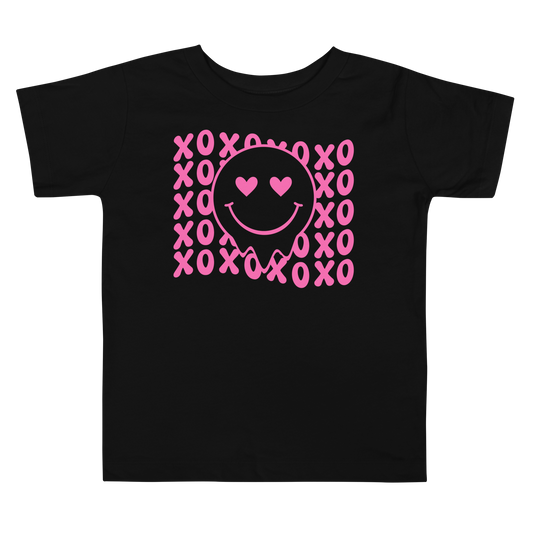 XO Smiley Face Toddler Tee