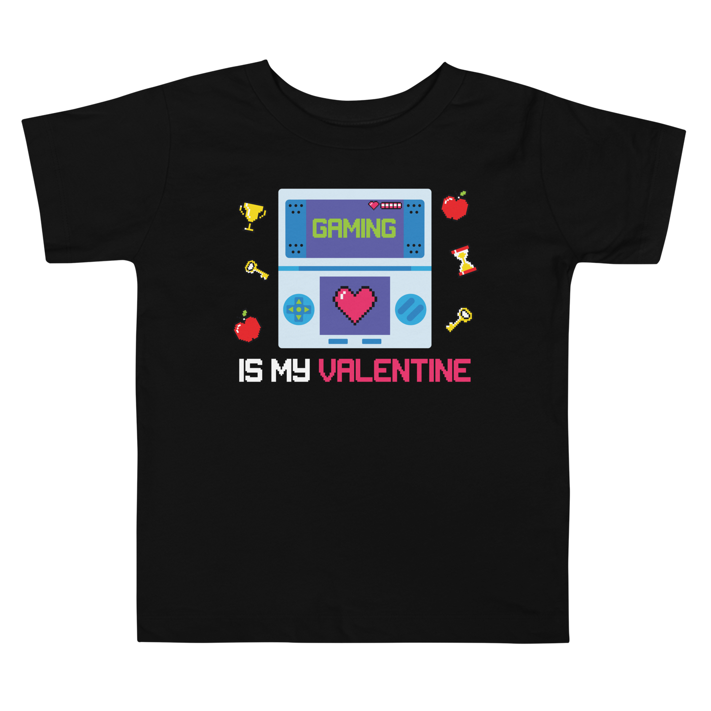 Gaming Is My Valentines-Toddler Tee