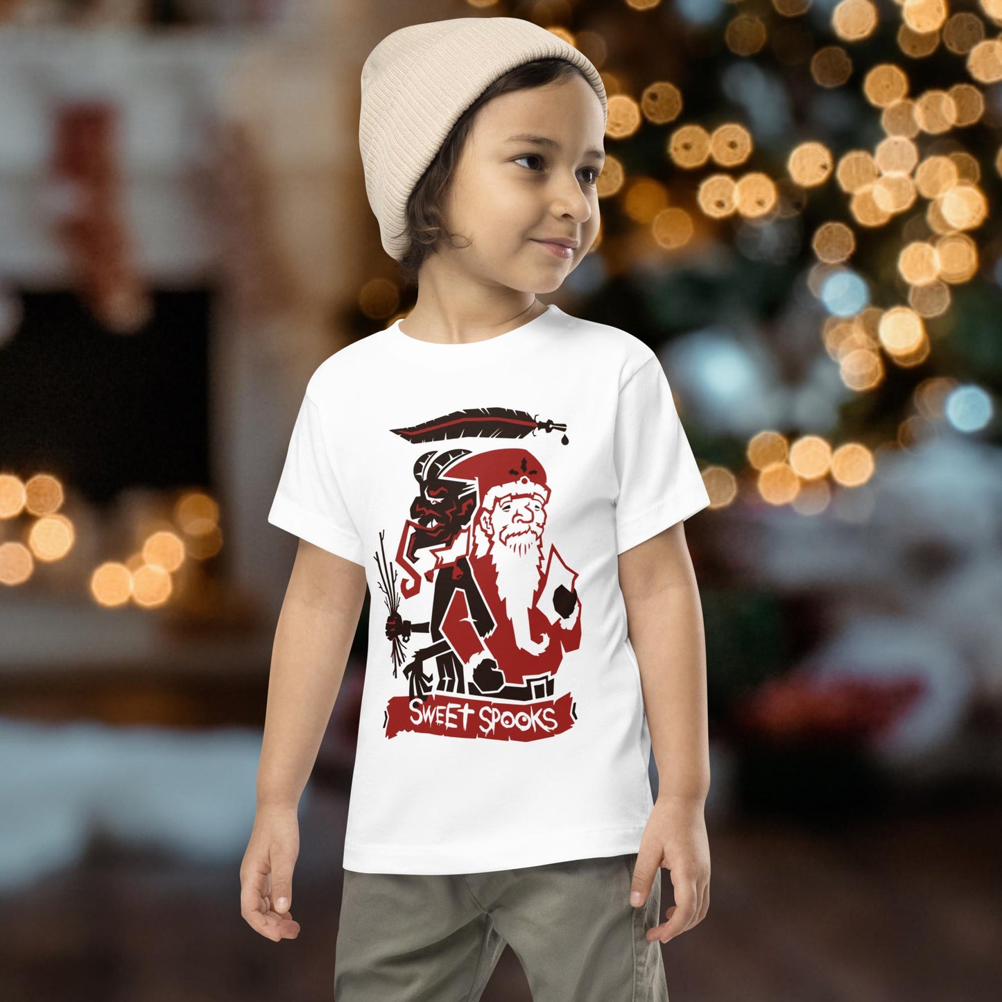 Kids Krampus & Santa Toddler Tee