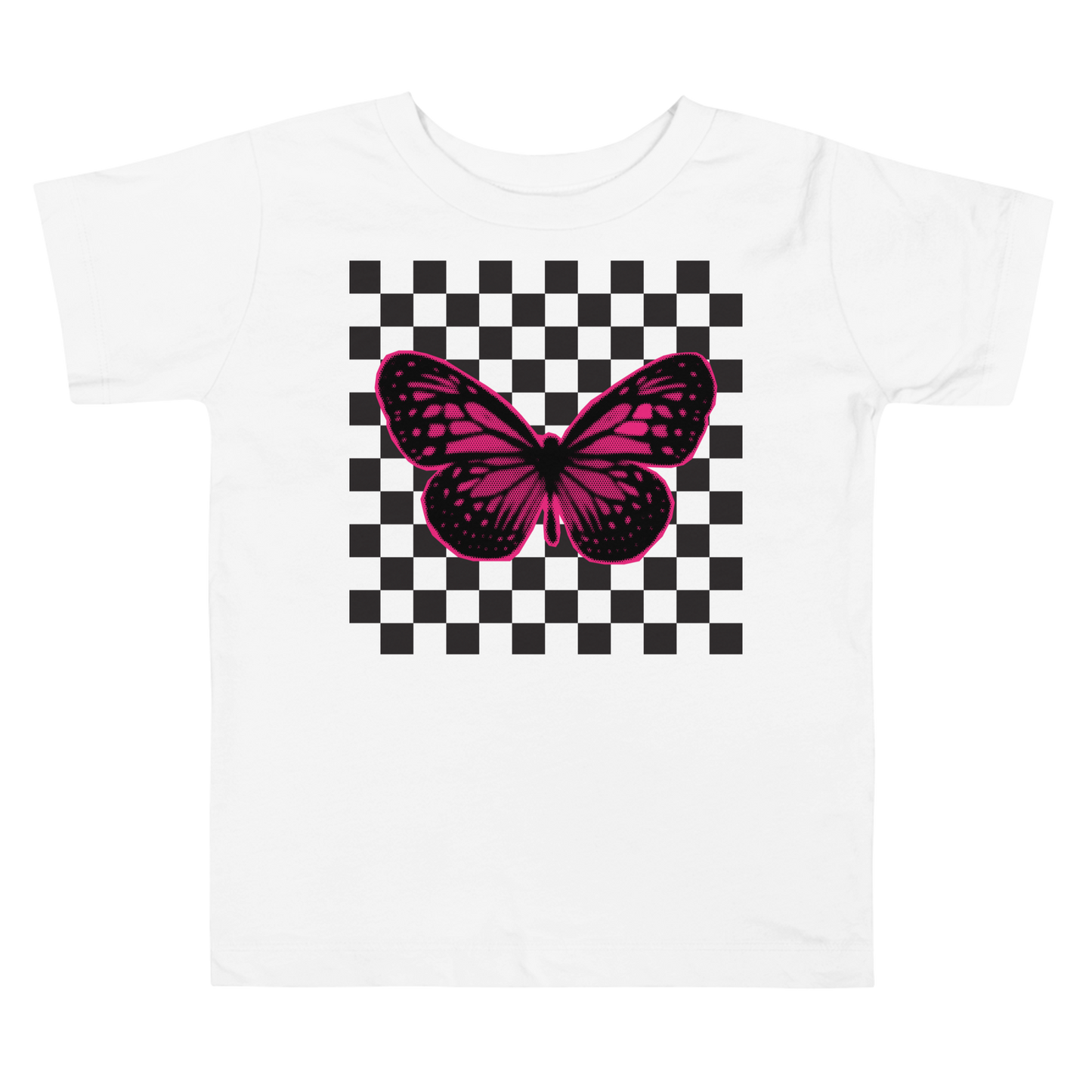 Monarch Checkers Toddler Tee