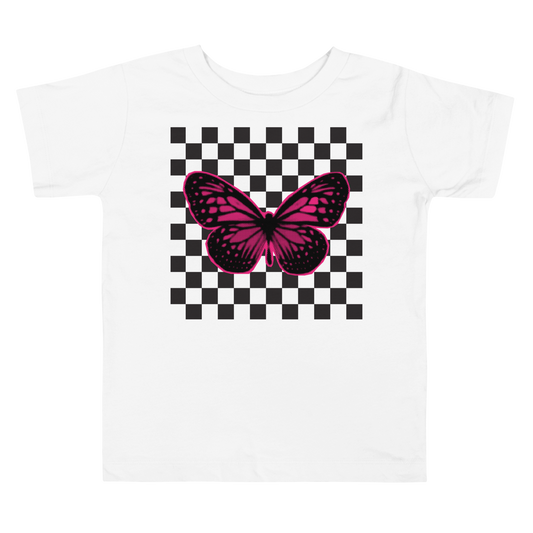 Monarch Checkers Toddler Tee