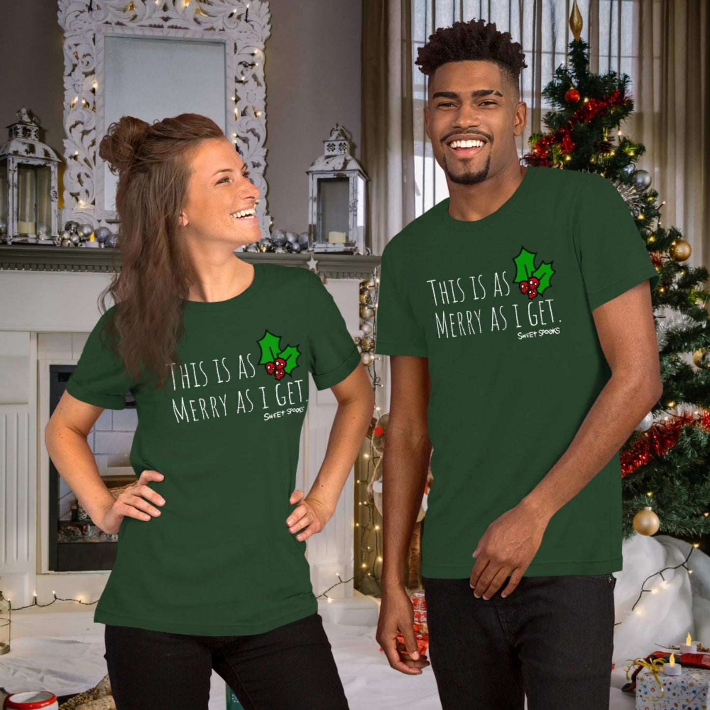 This is as merry as I get-Adult Tee