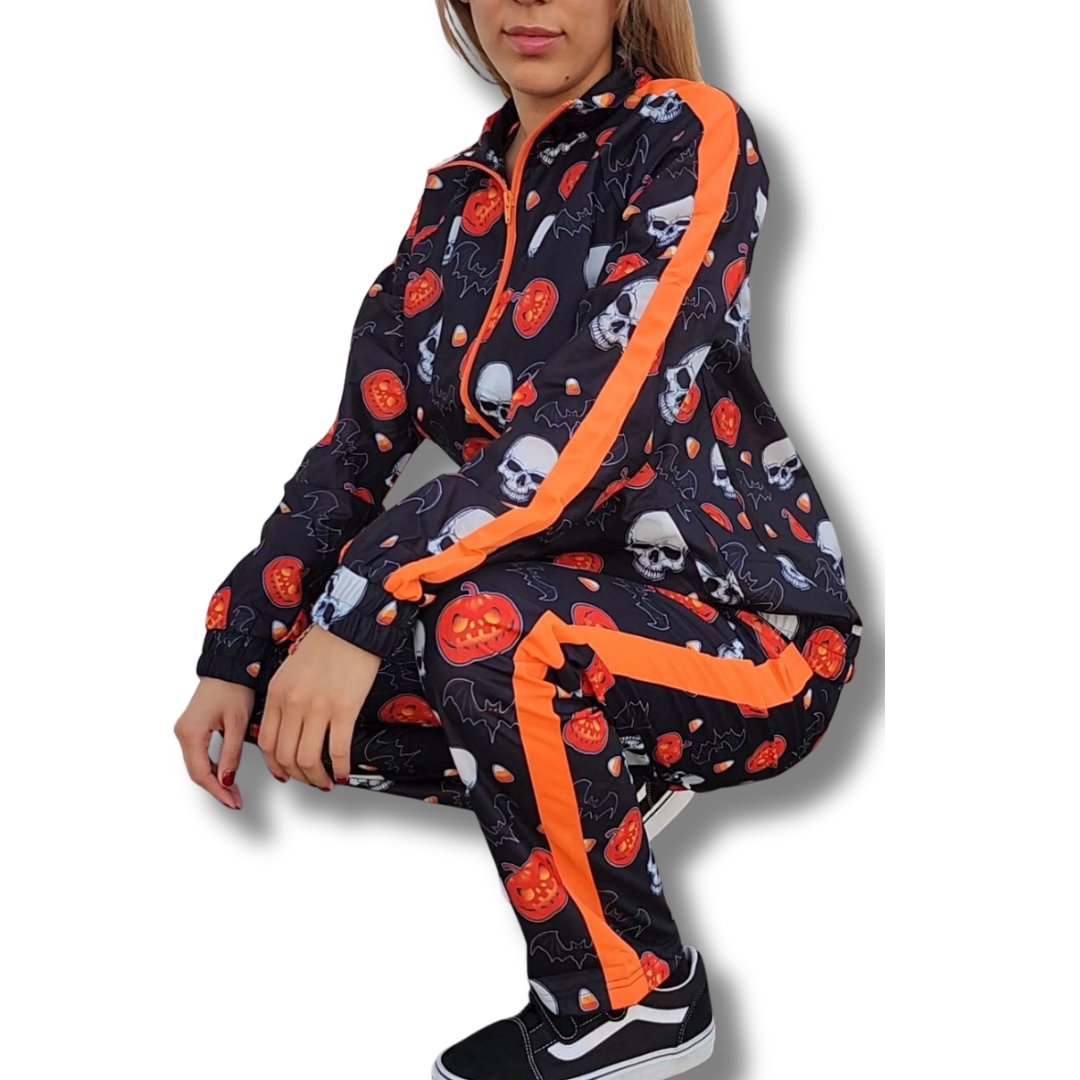 Halloween Mashup Track Suit Woman