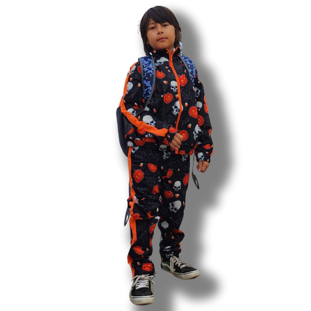 Halloween Mashup Track Suit Child