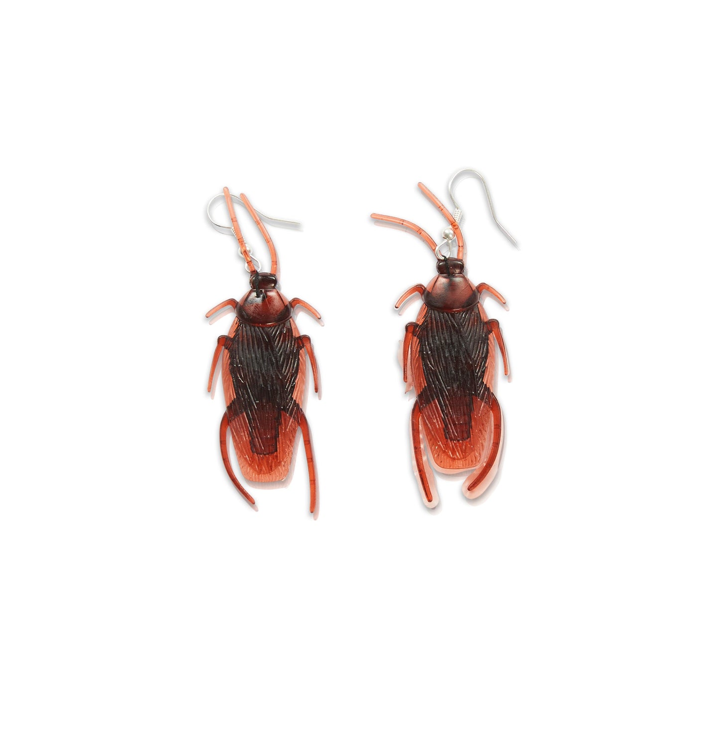 Cockroach Earrings