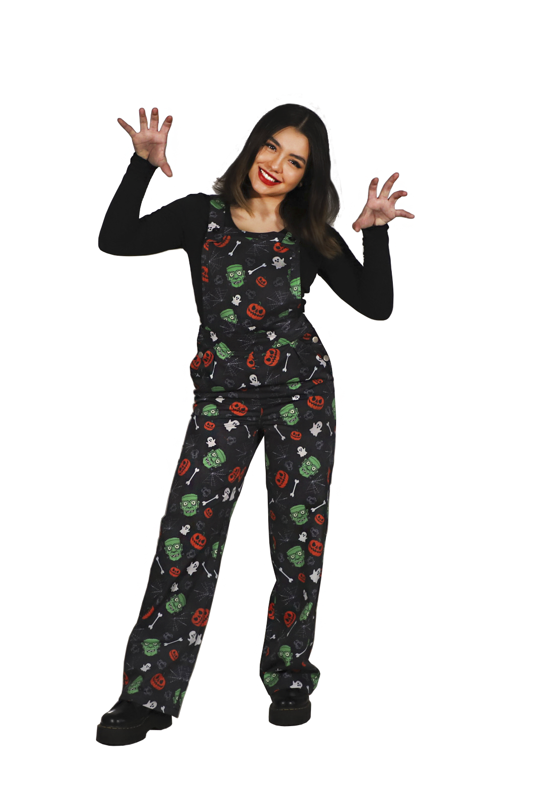 Halloween MashUp Overalls Woman